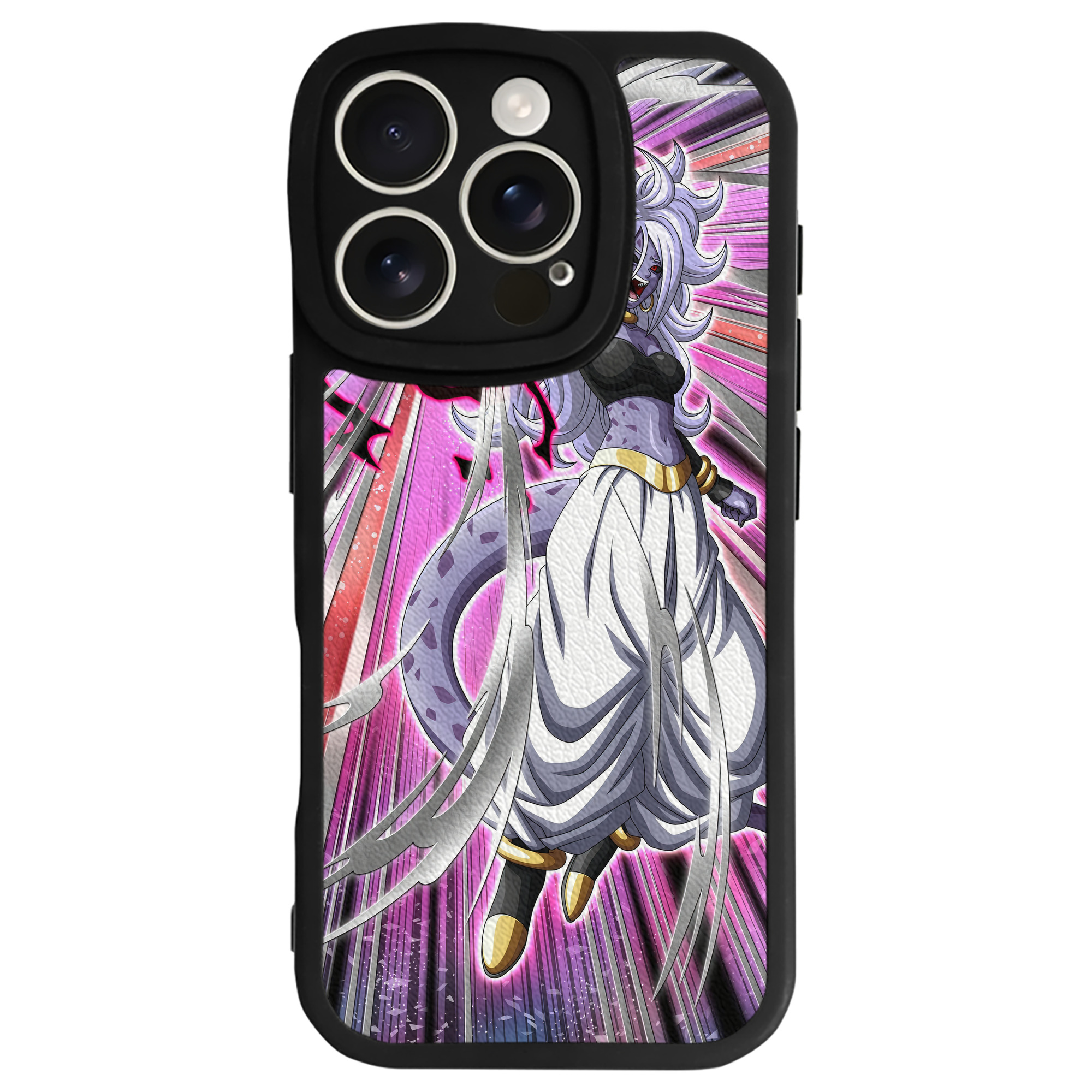 （画像用） ドラゴンボール DRAGON BALL 【iPhone 16シリーズ対応】シリコンスマホケース（レザー調） 材質：シリコン